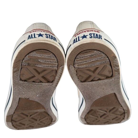 Converse Shoes Womens 7 Sneakers Chuck Taylor All Star Canvas White Casual Low - Picture 10 of 12
